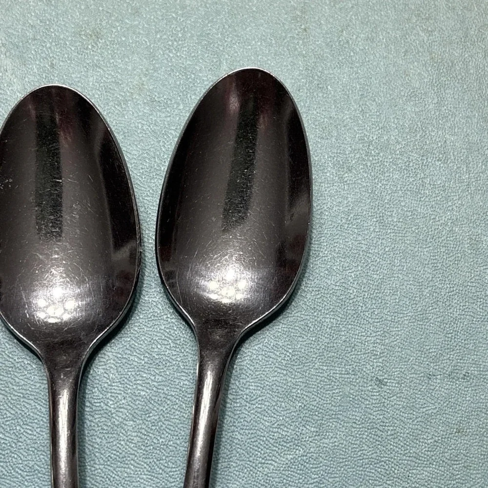 3‎ International Silver Americana Star Stainless USA TeaSpoons Flatware